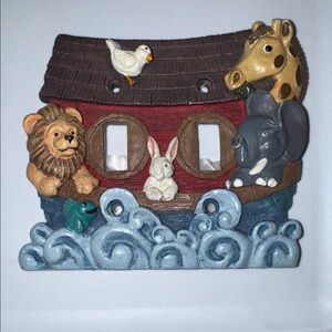 Vintage animal room theme light switch cover switch cover double switch